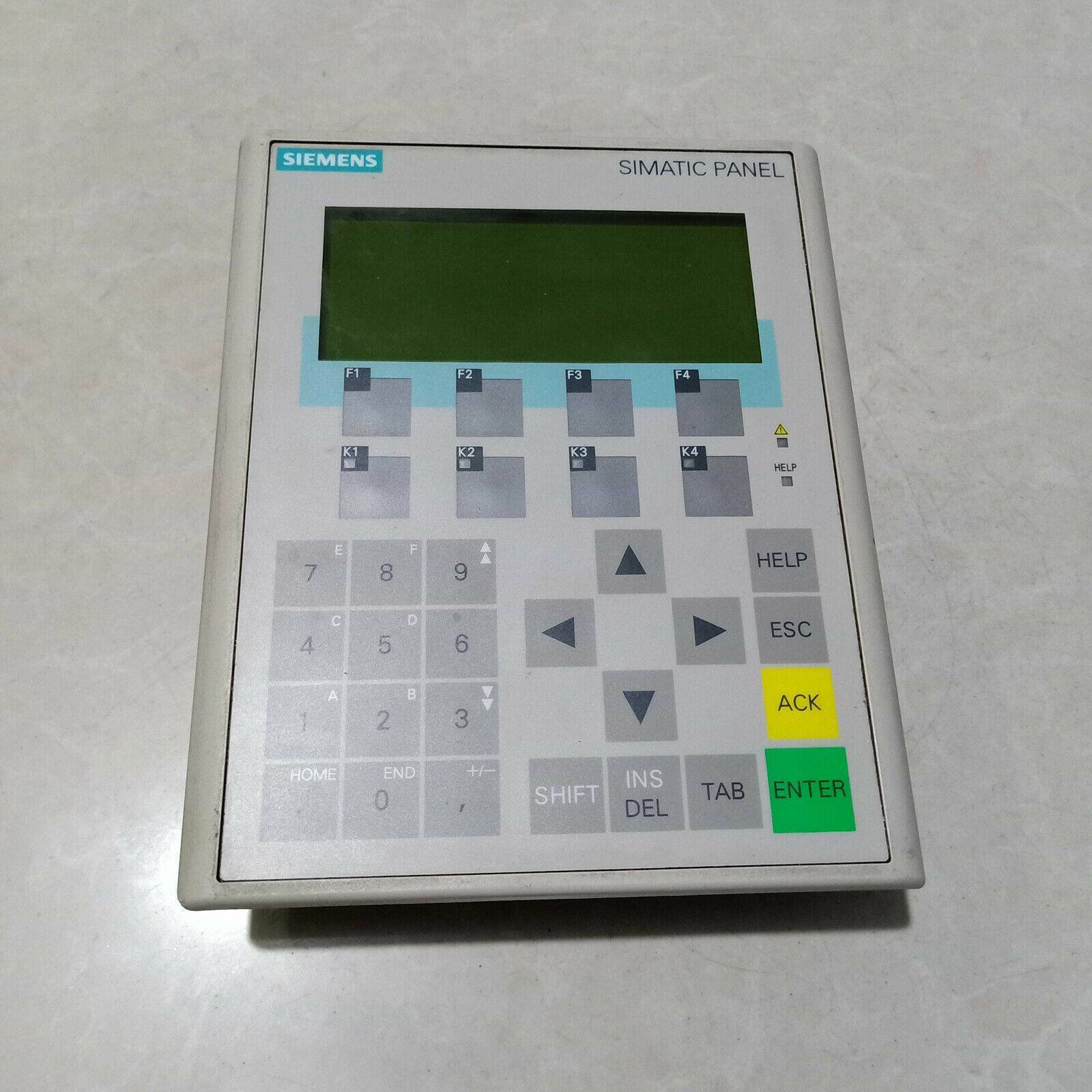 used-siemens-6av6641-0ca01-0ax0-operator-panel-6av6-641-0ca01-0ax0 0