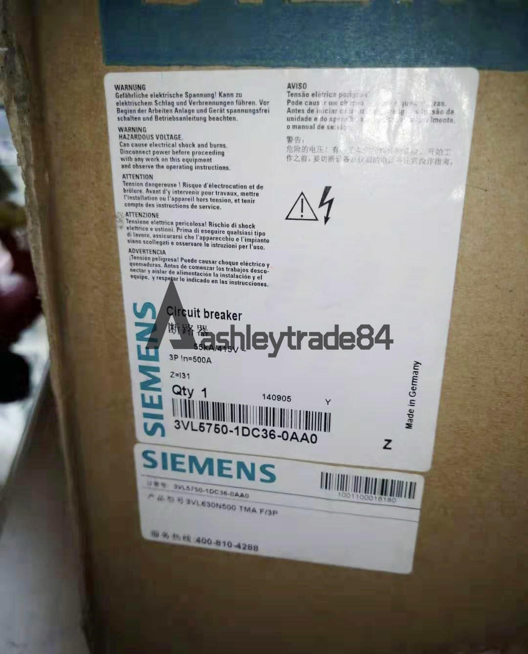 new-1pcs-siemens-circuit-breaker-3vl5750-1dc36-0aa0 0