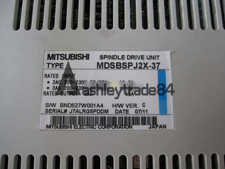 used-one-mitsubishi-spindle-drive-mds-b-spj2x-37-mdsbspj2x-37 0