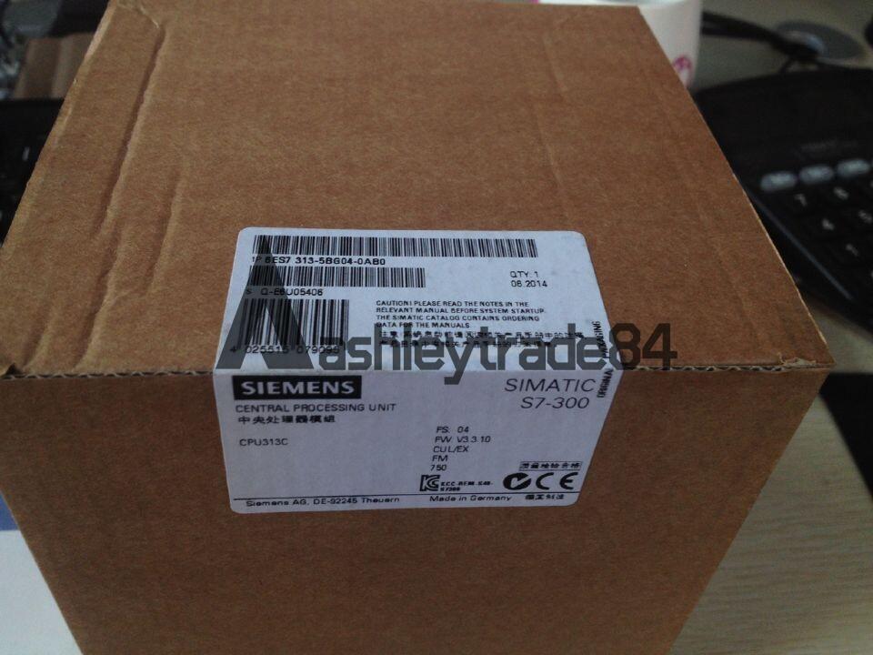 new-1pc-siemens-6es7313-5bg04-0ab0-6es7-313-5bg04-0ab0-central-processing-unit 0