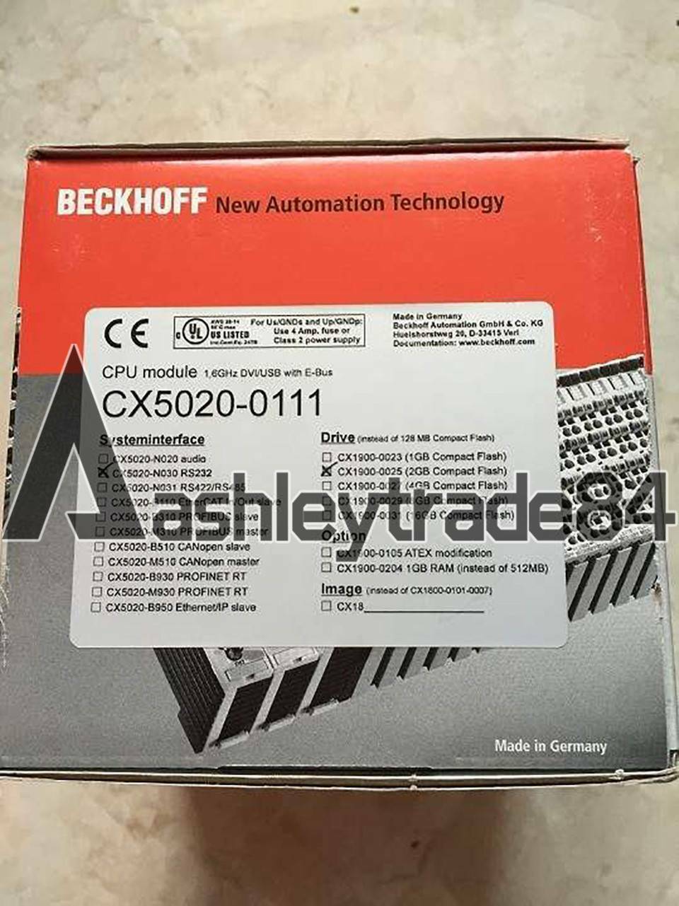 new-1pcs-beckhoff-cx5020-0111-cx50200111 0