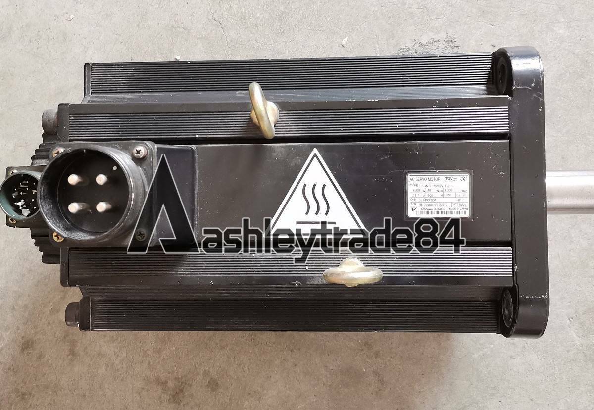 used-1pc-yaskawa-sgmg-75v6v-fj11 0