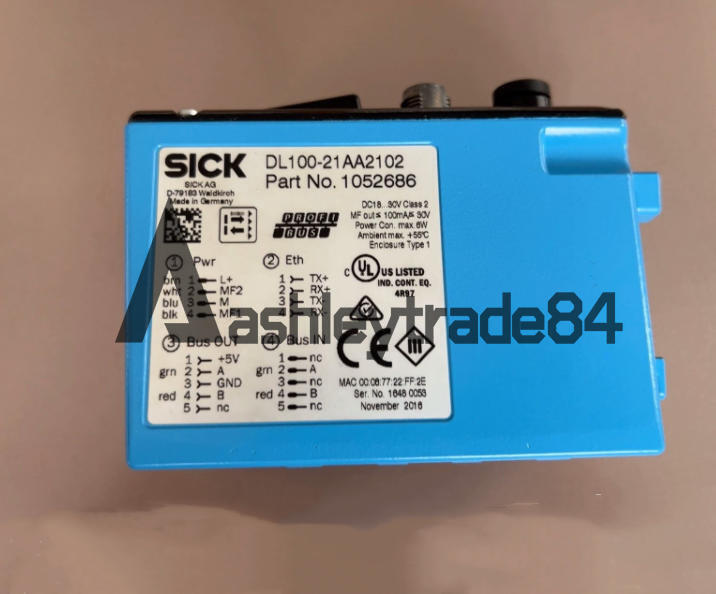 used-1pc-sick-dl100-21aa2102-1052686-long-distance-laser-ranging-sensor 0