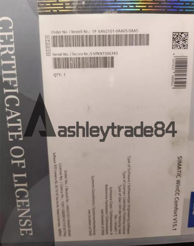 new-1pcs-siemens-software-6av2101-0aa05-0aa5 0