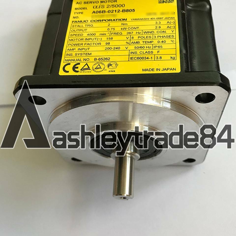 new-1pcs-fanuc-servo-motor-a06b-0212-b805 0