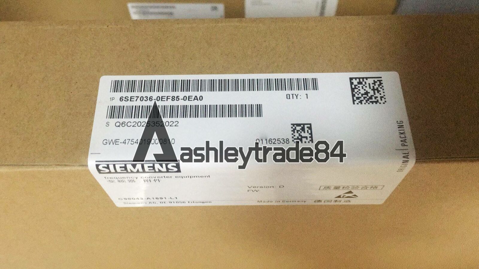 new-one-siemens-power-trigger-board-6se7036-0ef85-0ea0-c98043-a1691-l1 0