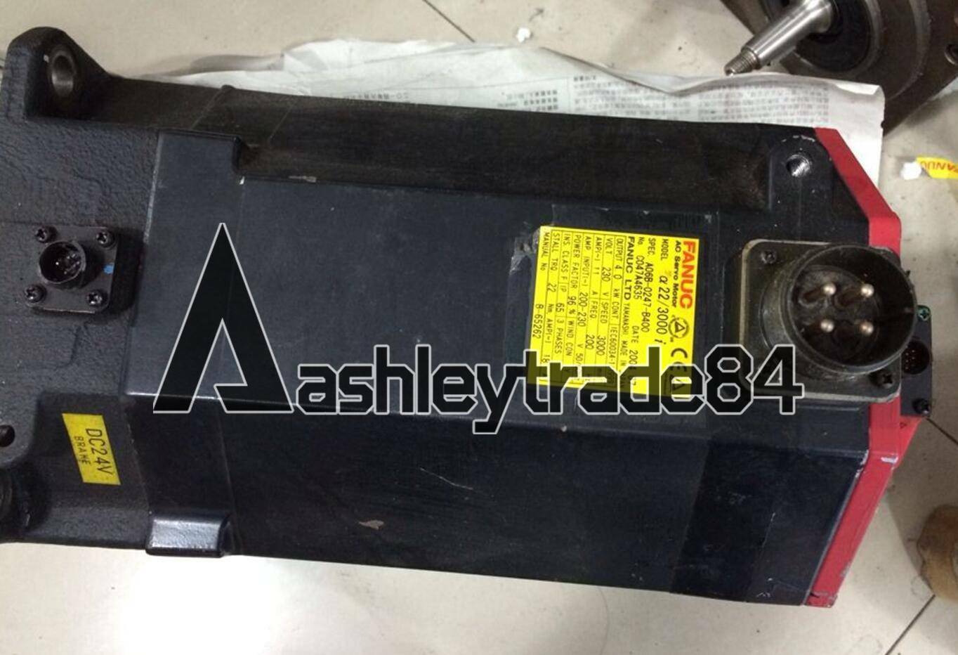 used-1pcs-fanuc-servo-motor-a06b-0247-b400-tested 0