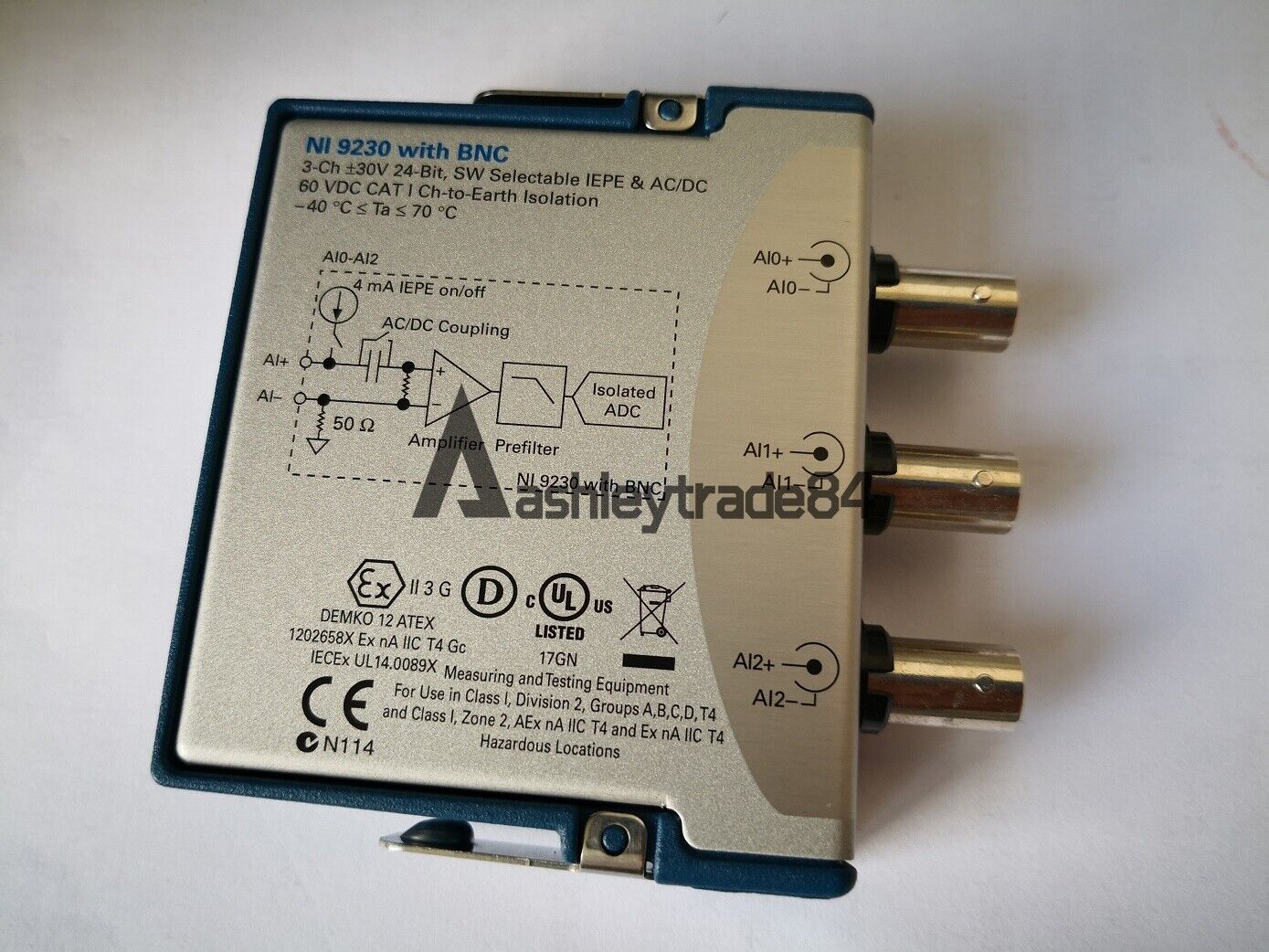 used-1pcs-ni-9230-plc-module 0