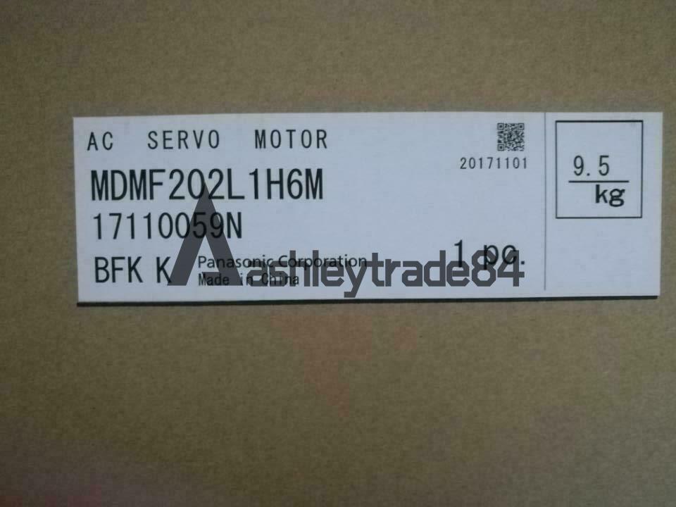 new-1pcs-panasonic-ac-servo-motor-mdmf202l1h6m 0