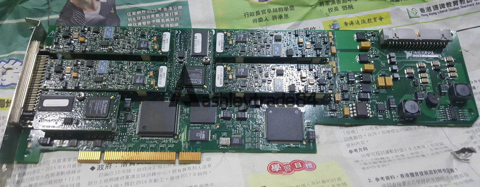 used-1pcs-national-instruments-ni-pci-6120-ni-daq-card 0