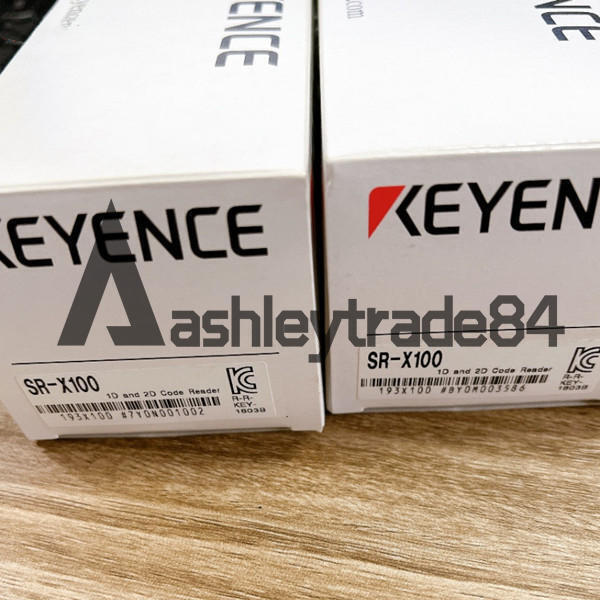 new-1pc-keyence-sr-x100-barcode-reader 0
