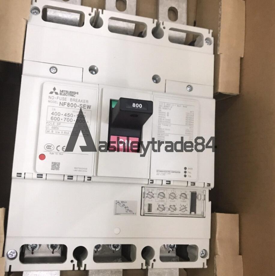 new-1pcs-mitsubishi-nf800-sew-3p-breaker-400-800a-adjustable 0