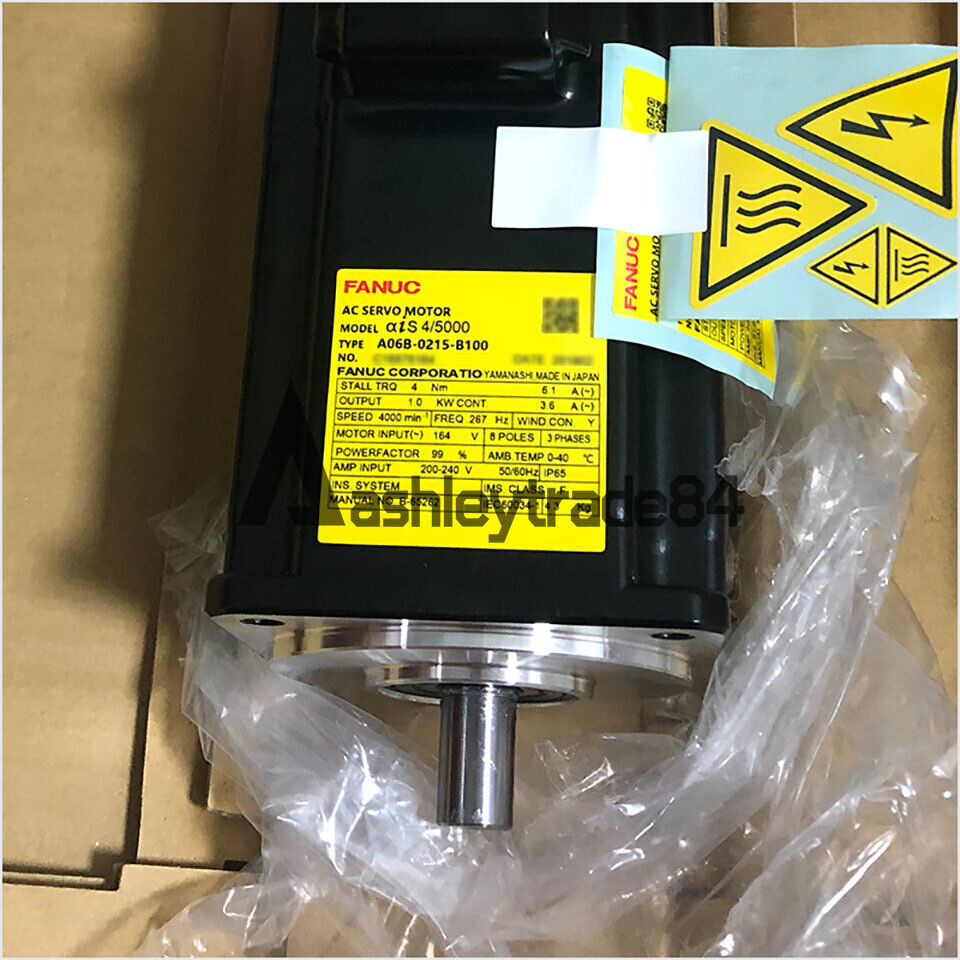 new-1pc-fanuc-servo-motor-a06b-0215-b100 0