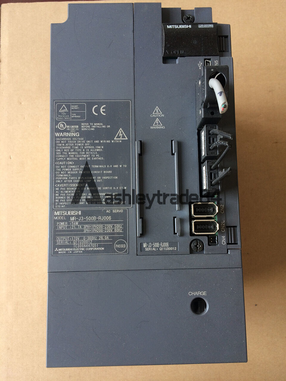 used-one-mitsubishi-servo-drive-mr-j3-500b-rj006 0