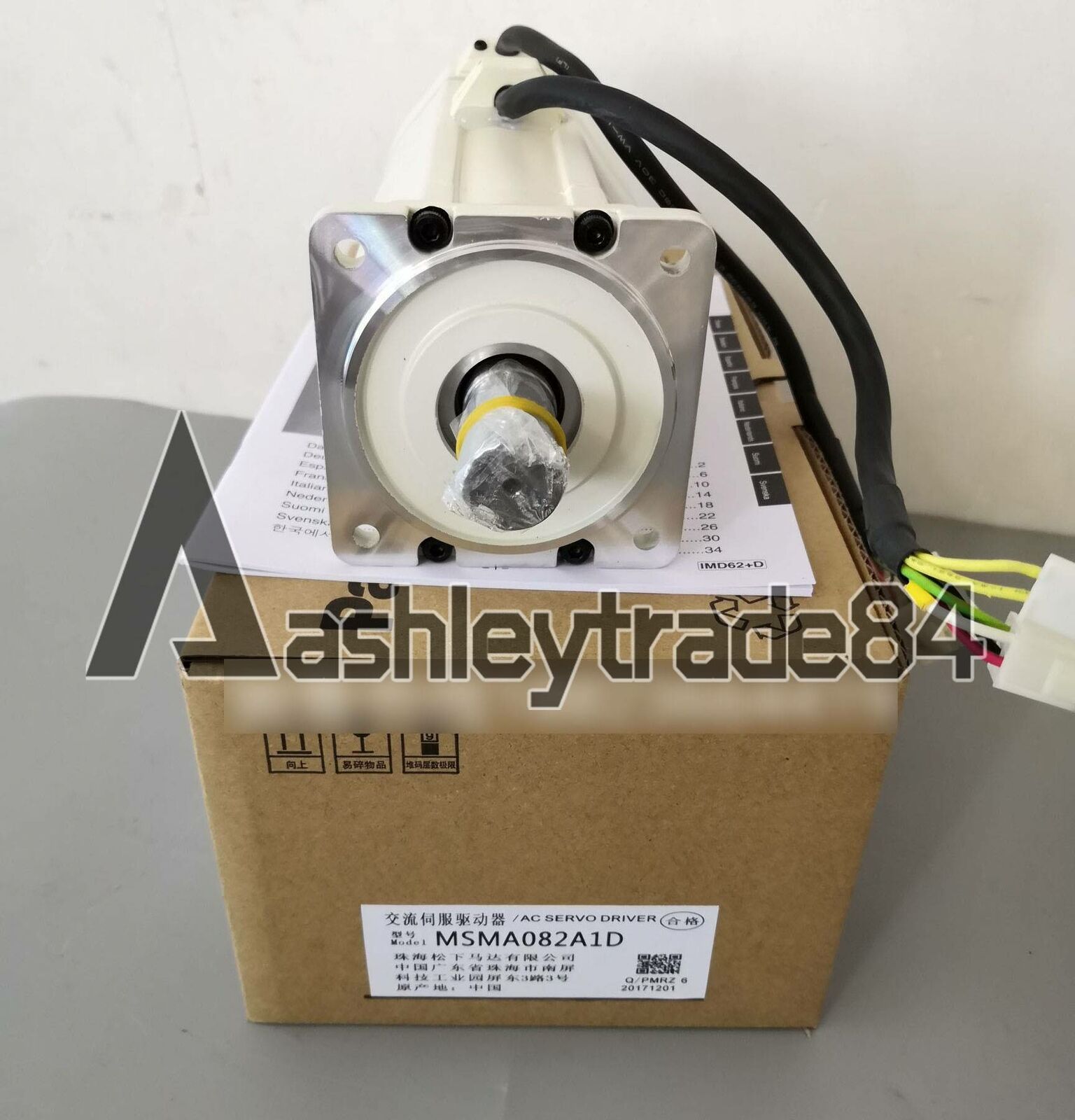 new-1pcs-panasonic-ac-servo-motor-msma082a1d 0