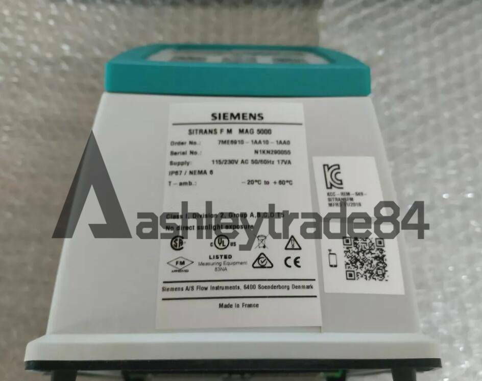 new-1pcs-siemens-mag-5000-transmitter-sitrans-f-m-flow-meter-7me6910-1aa10-1aa0 0