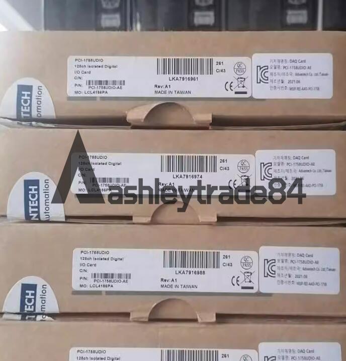 new-1pcs-advantech-pci-1758udio-rev.a1 0