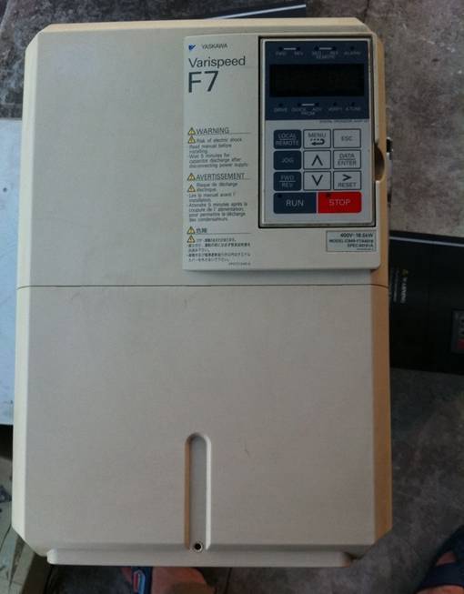 used-1pcs-yaskawa-inverter-cimr-g7b4015 0