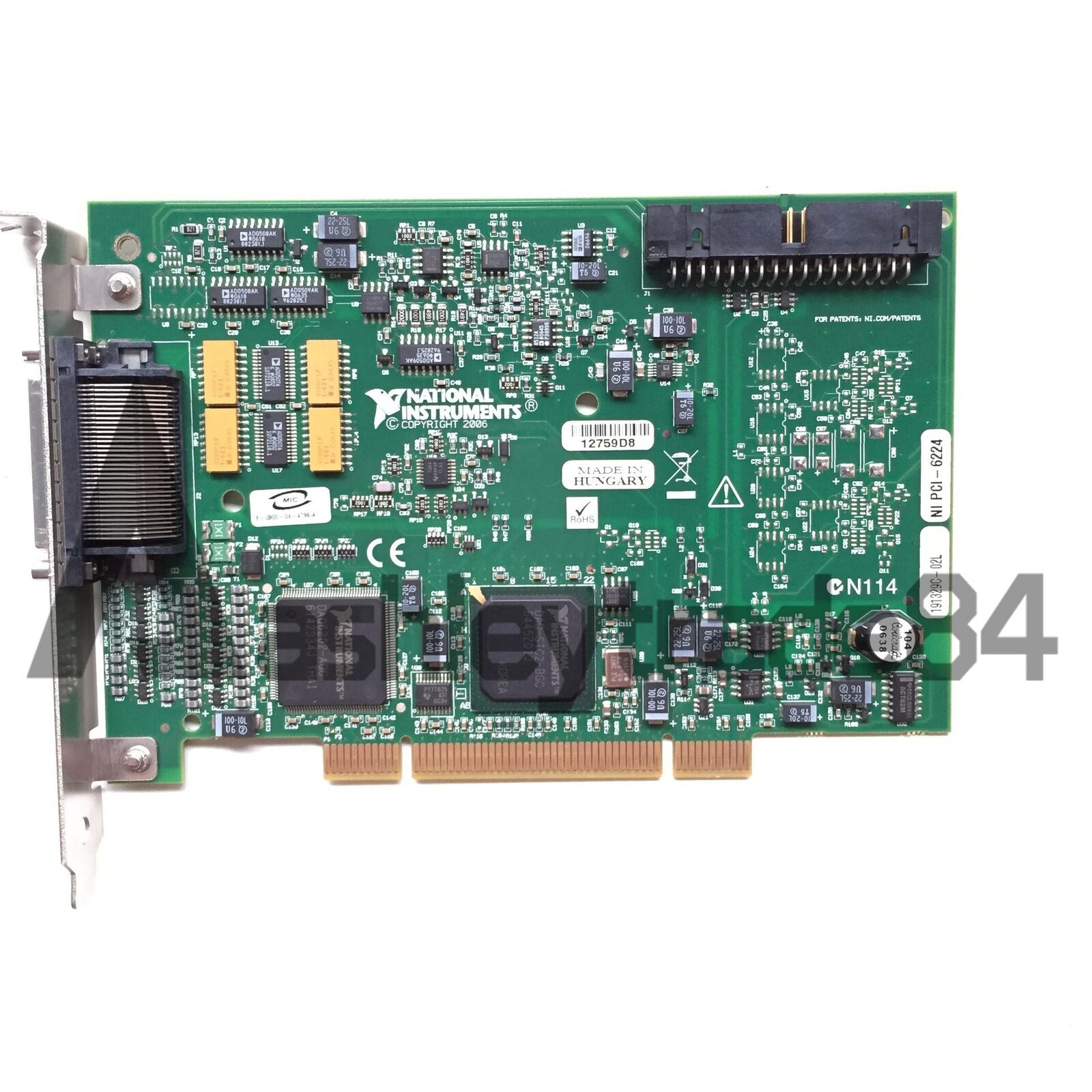 used-ni-pci-6224-high-speed-ad-acquisition-card-daq-card-tested 0