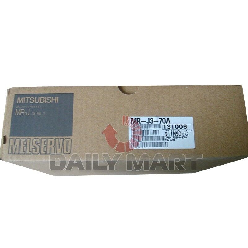 new-mitsubishi-mr-j3-70a-750w-ac-servo-amplifier-in-box-nib-ship 0