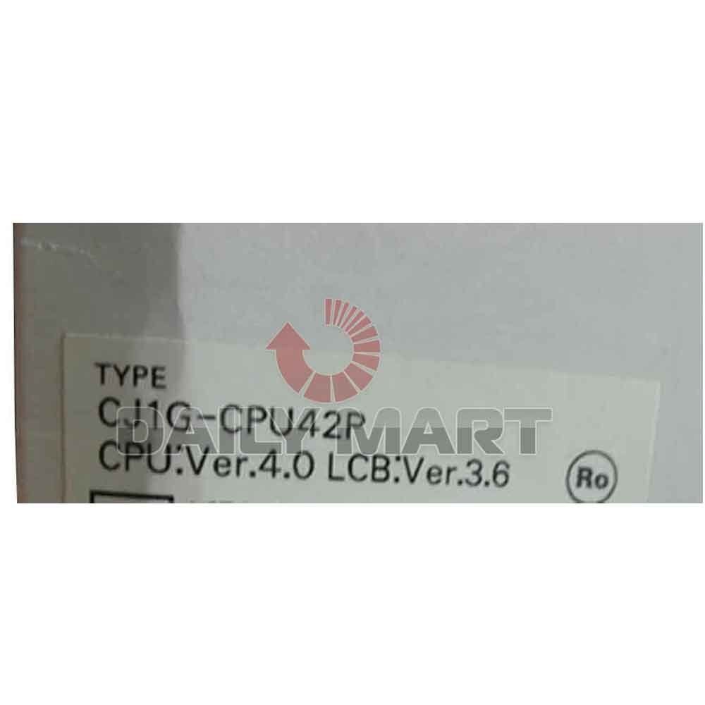 new-omron-cj1g-cpu42p-control-logic-cpu42-process-64k-words-din-rail 0