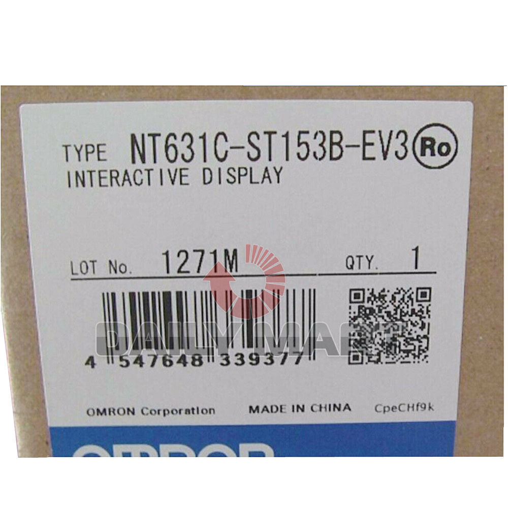 new-omron-nt631c-st153b-ev3-plc-hmi-interface-operator-panel-interactive-display 0