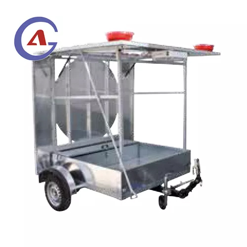 Europe arrow board with trailer