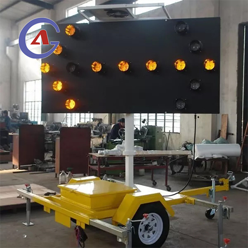 Portable Solar Arrow Board Trailer
