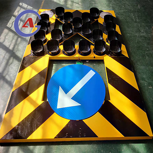 Europe arrow board with trailer