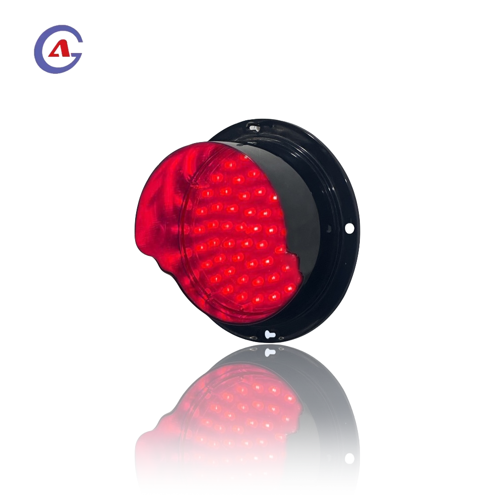 DC12V IP65 Waterproof 125mm LED Traffic Signal Light Modules Roadway Safety Arrow Board Replacement