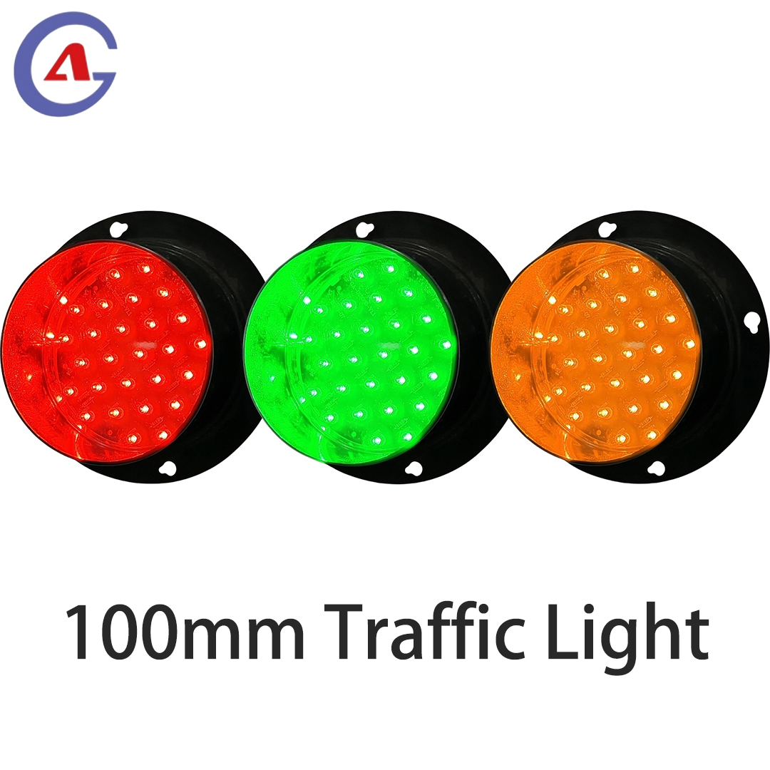 DC12V IP65 Waterproof LED Traffic Signal Light Module High Visibility Aluminium 100mm Roadway Safety Arrow