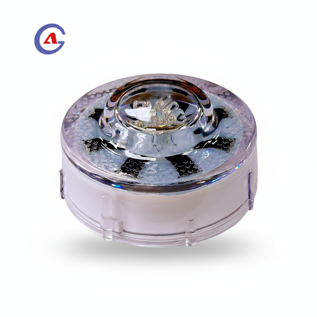 LED Cat Eye Pavement Stud, IP68 Waterproof, for Driveway, Garden, Walkway, Outdoor Road, and Glass