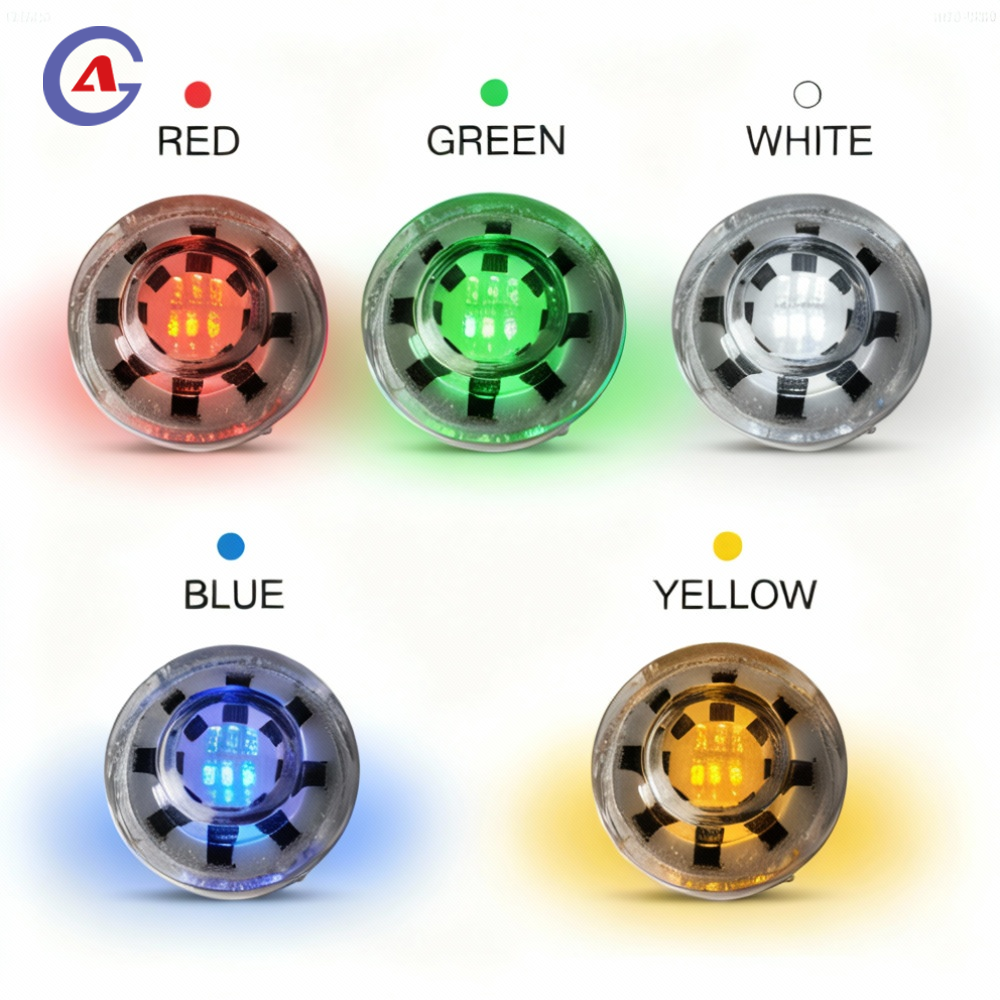 LED Cat Eye Pavement Stud, IP68 Waterproof, for Driveway, Garden, Walkway, Outdoor Road, and Glass