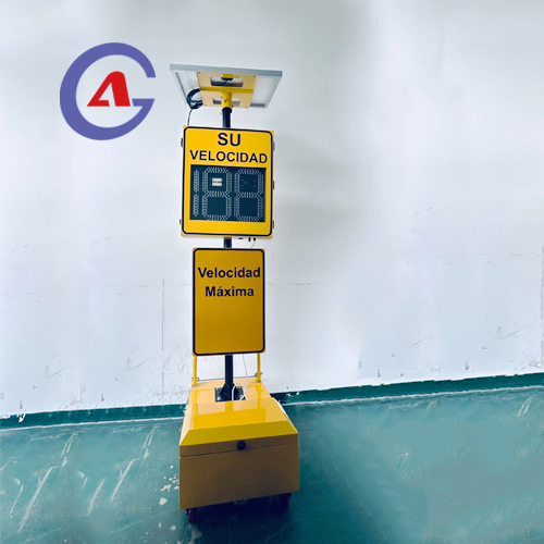 Doppler Driver Feedback Sign Radar Speed Limit Signage Trolley
