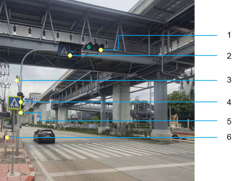 thailand zebra crossing system