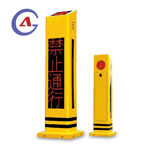 Crosswalk Audible Pedestrian Bollard System