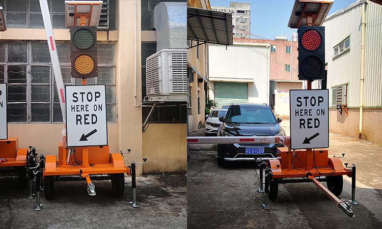 Solar Portable Boom Gates: A Game-Changing Solution For Efficient Road Maintenance-ledtrafficpro