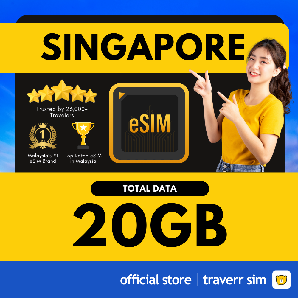 Singapore Travel eSIM - 5G Speed 📶