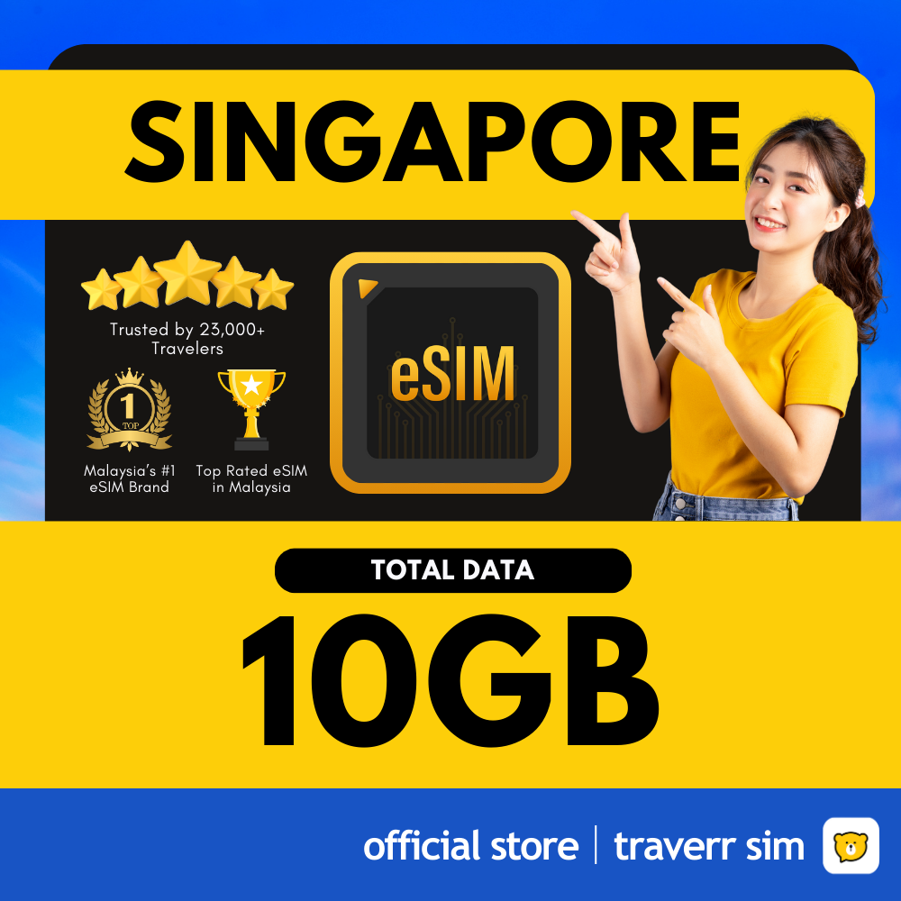 Singapore Travel eSIM - 5G Speed 📶