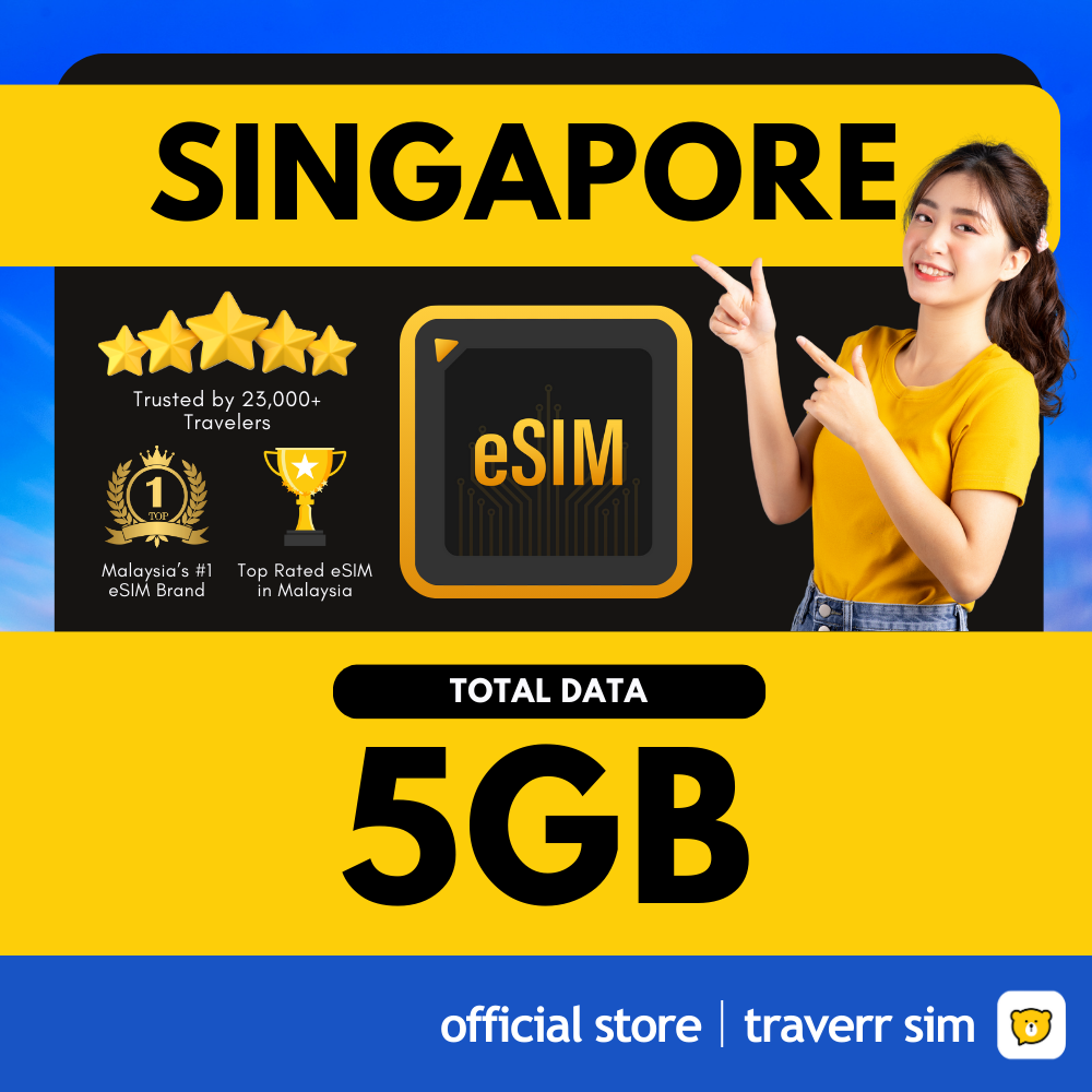 Singapore Travel eSIM - 5G Speed 📶