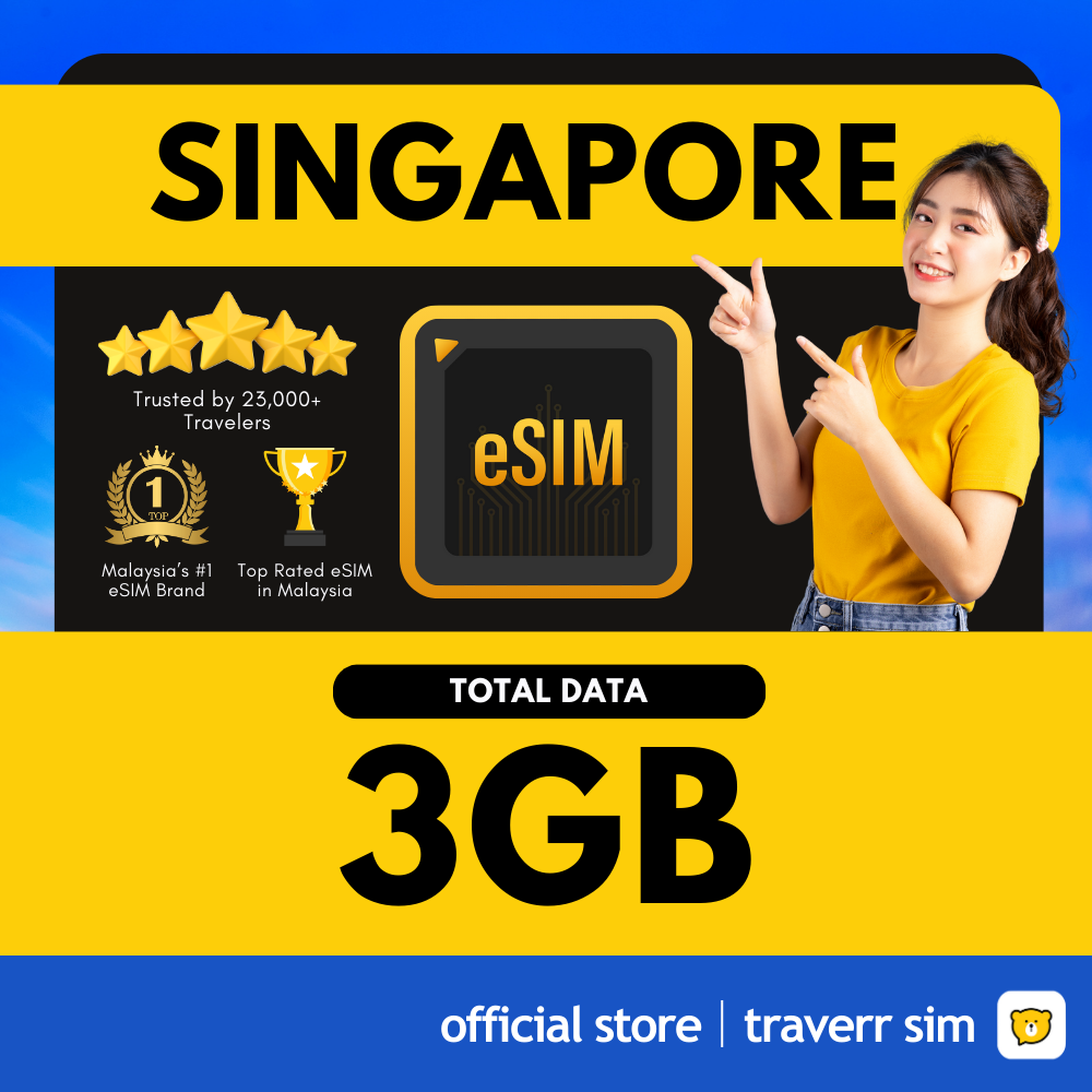 Singapore Travel eSIM - 5G Speed 📶