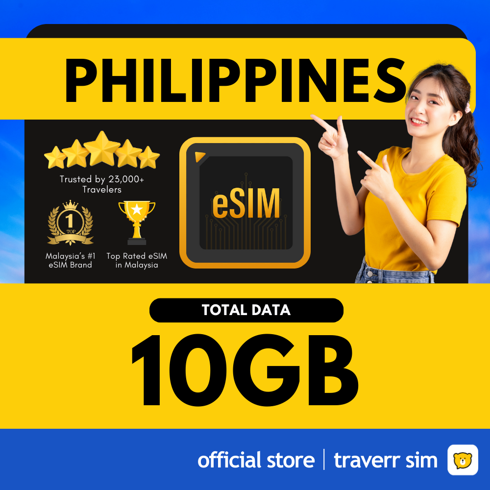 Philippines Travel eSIM (🔥 AI + 5G )
