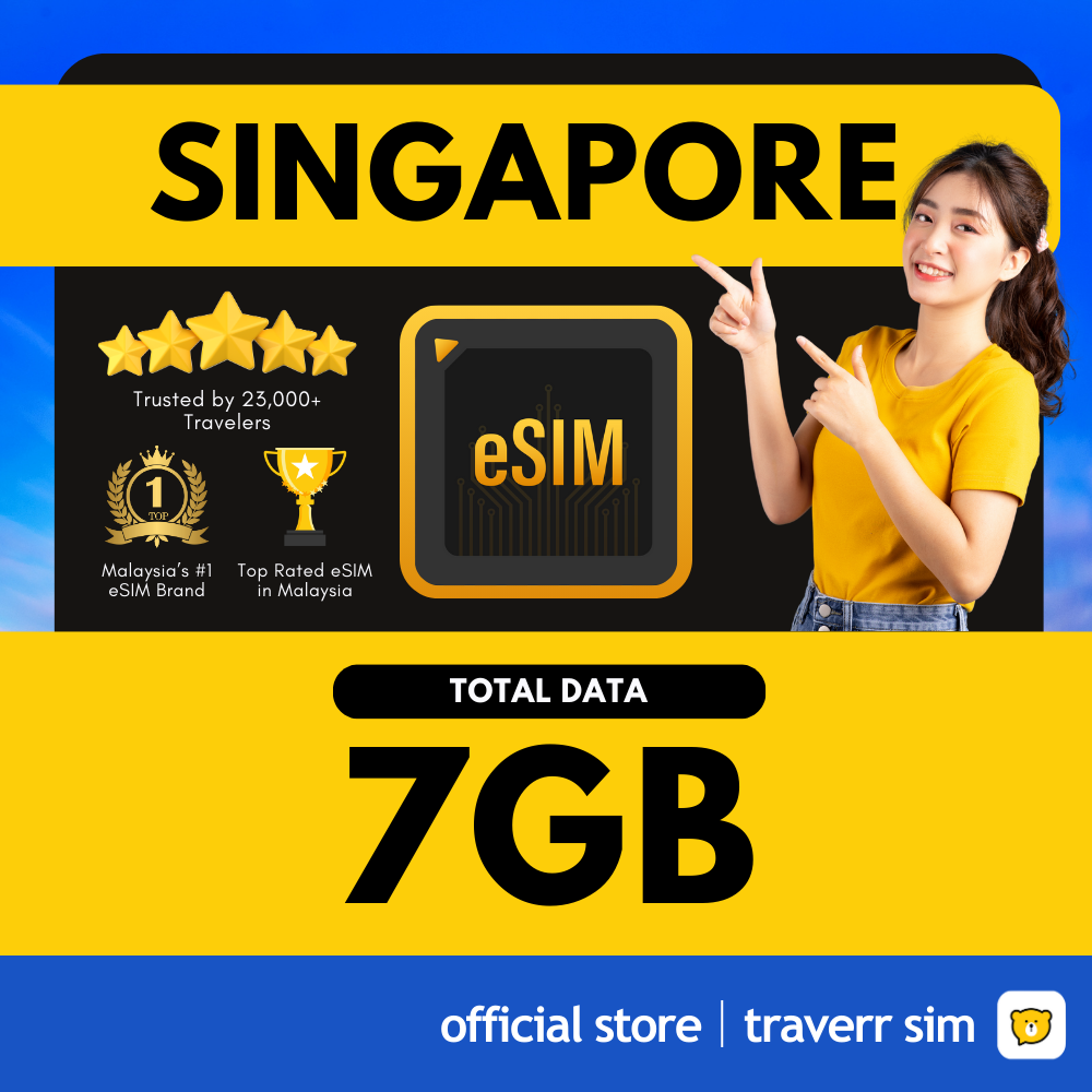 Singapore Travel eSIM - 5G Speed 📶