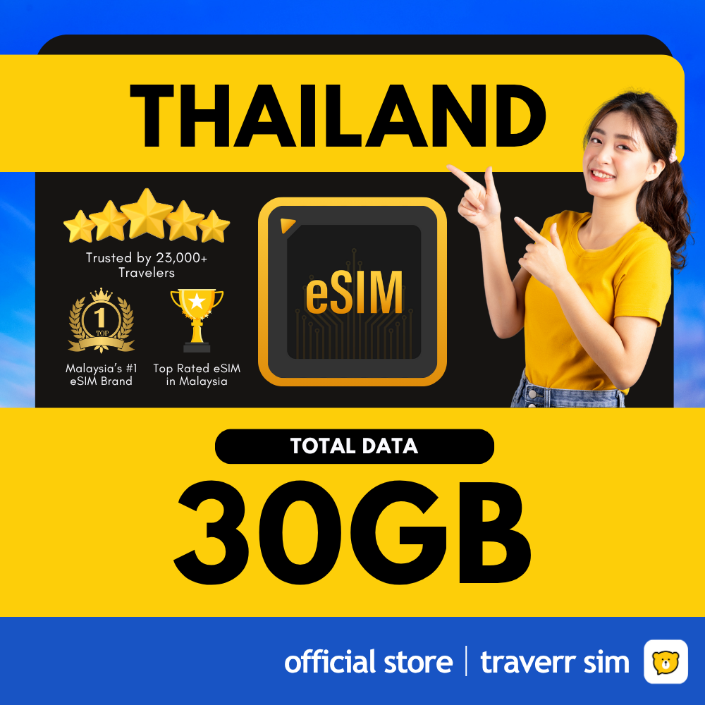 Thailand eSIM • 💯 Total Amount of Data - 5G Speed 🔥