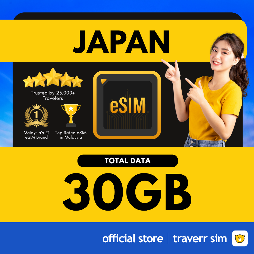 Japan Travel eSIM - ✅ TraverrSmart AI + 5G Speed 🔥