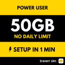TOTAL 50GB