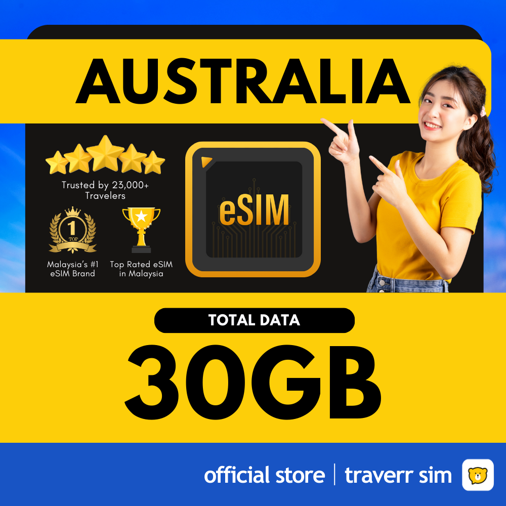 Australia Travel eSIM - 5G Speed 🔥