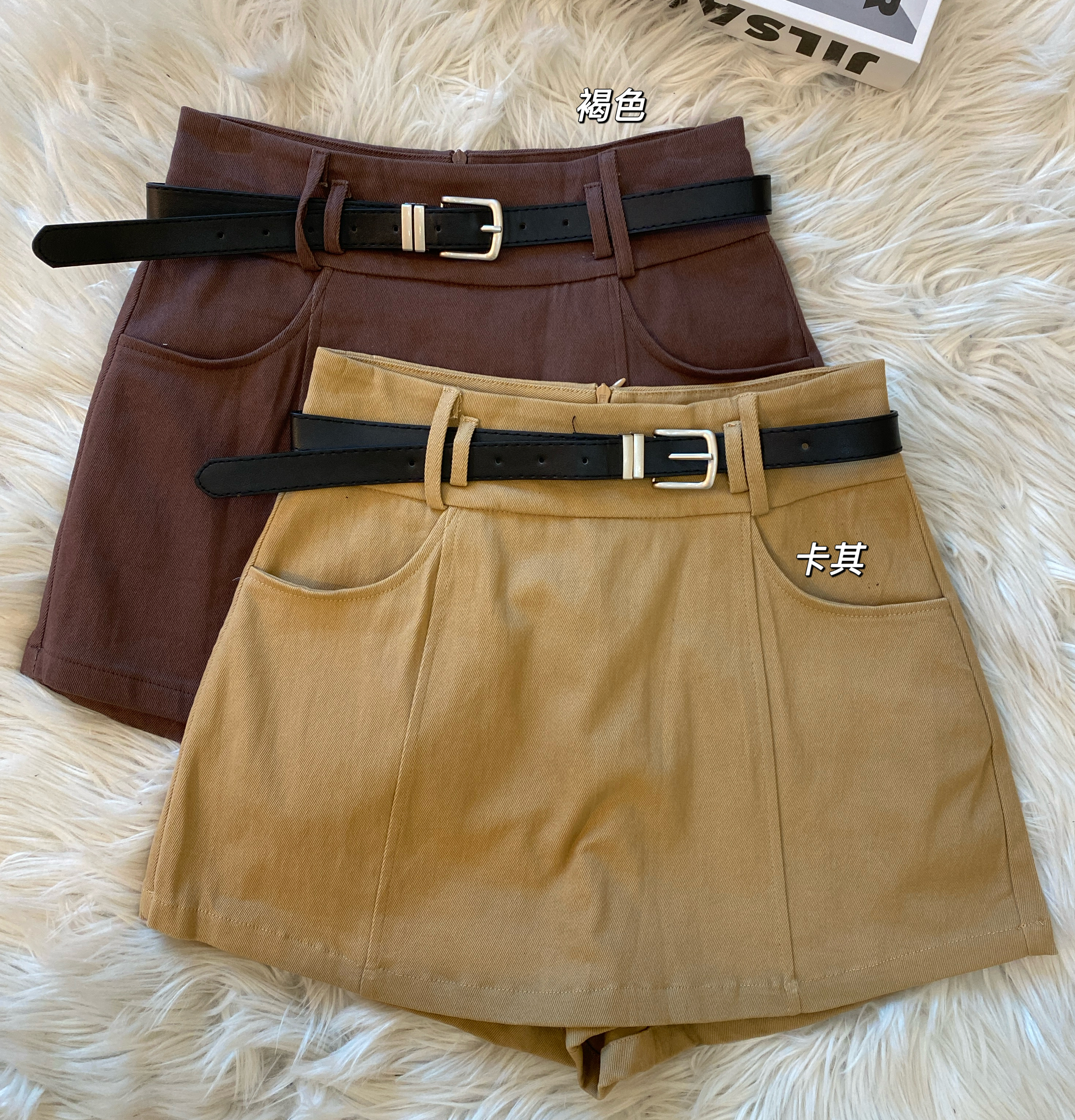 韩系高腰显瘦百搭软牛仔裤裙❤️ 