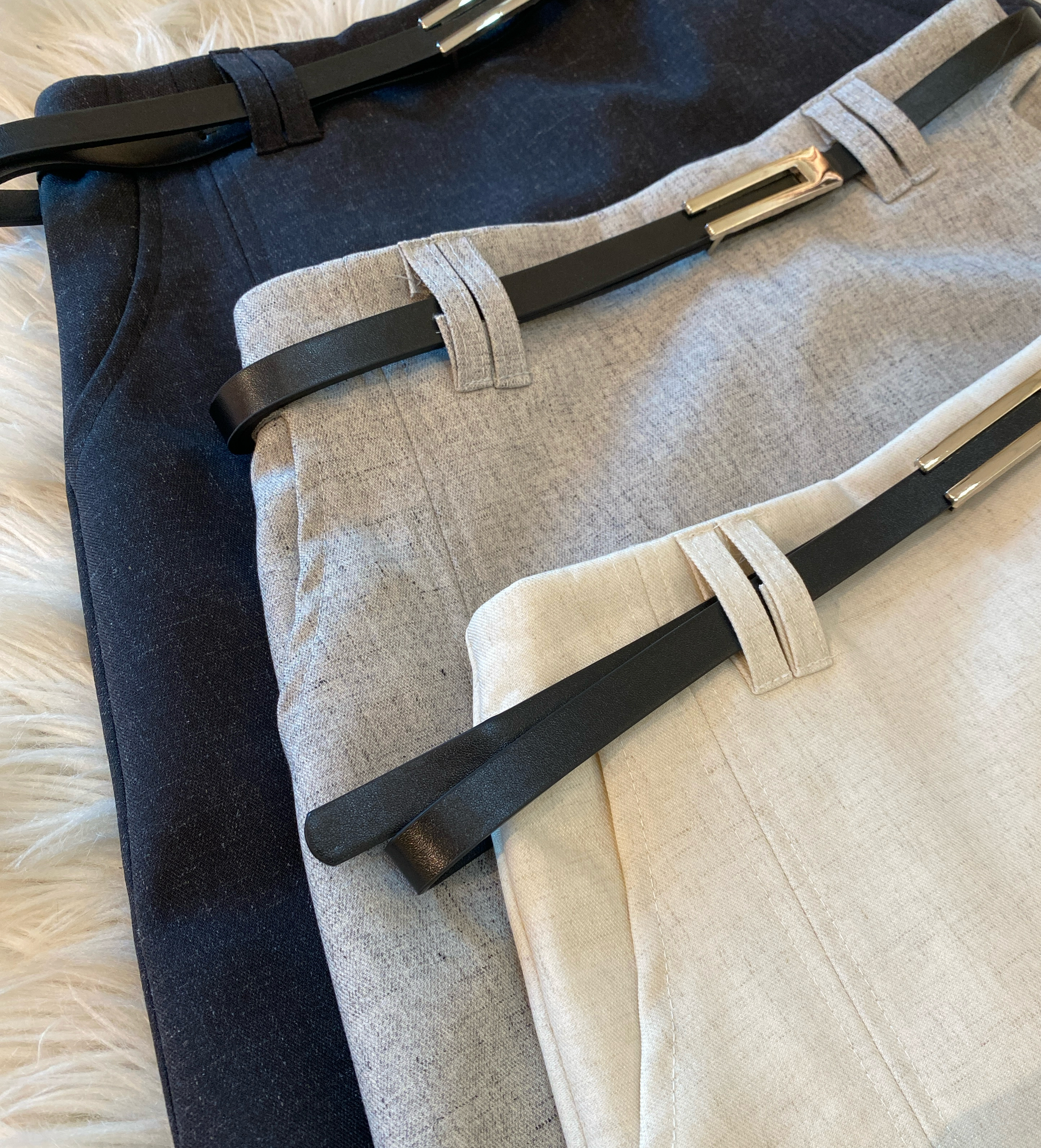 韩系显瘦百搭棉麻裤裙❤️ 