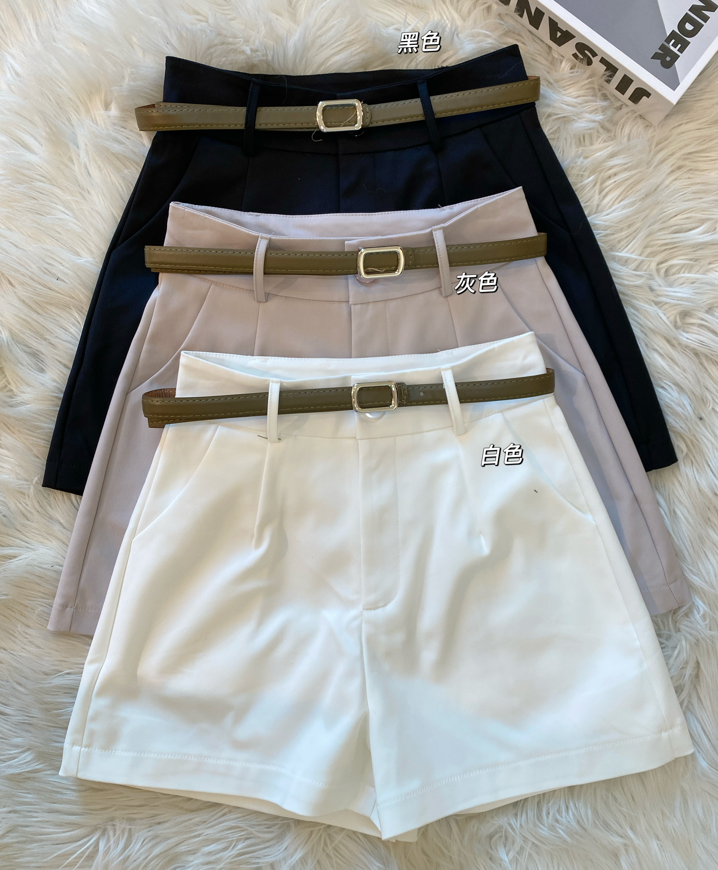 韩系显瘦设计百搭高腰裤❤️ 